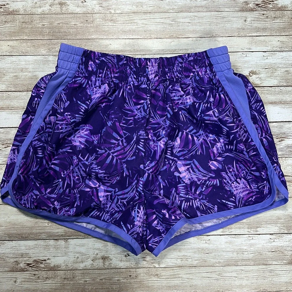 Champion Girls Athletic Shorts & Tank Top Bundle sz 10-12 Track Pink Purple